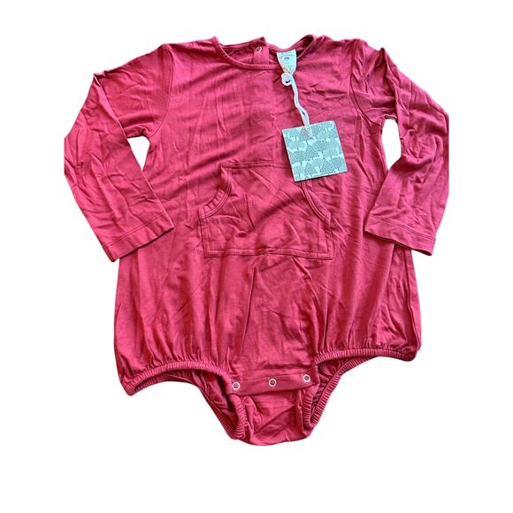 Kate Quinn Kanga Bubble in pear red NWT 2T - Picture 1 of 3